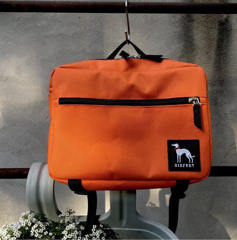 Waterproof walkbag summer edition - orange