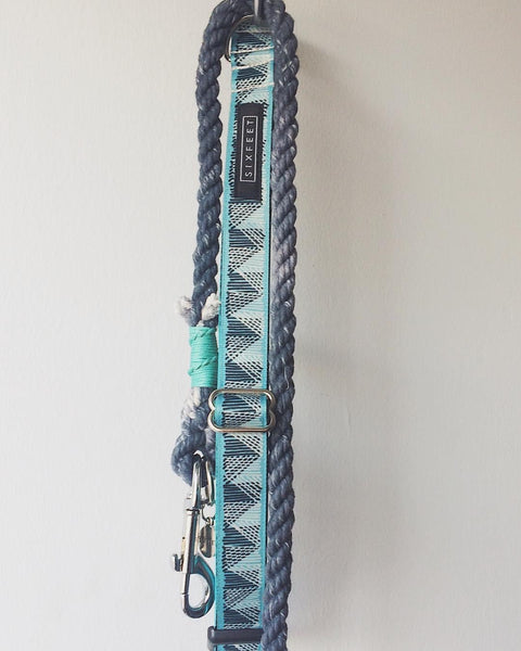 Cotton Rope Leash for smaller dogs - ADJUSTABLE