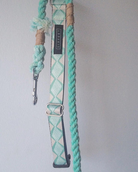 Cotton Rope Leash for bigger dogs - NORMAL LEASH